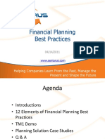 Best Practices in Financial Planning