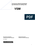 Robuschi operating instructions VSM
