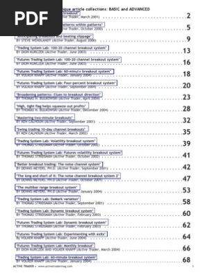 Break Out Strategy Algorithmic Trading Day Trading - 