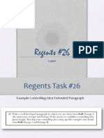 Regents #26: English