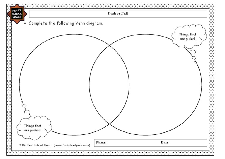 Push or Pull Venn Diagram PDF