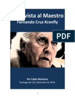 Entrevista Al Maestro Fernando Cruz Kronfly. Por Fabio Martínez