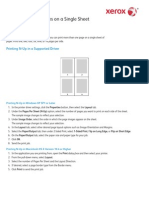 3010 Printing Multiple Pages On A Single Sheet (N-Up)