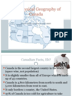 The Physical Geography of Canada