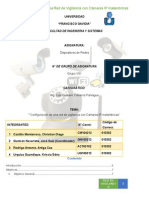 Dispositivo de Redes Configuración IP de Camaras