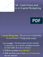 FM10e - ch10 - 1 - Trim Cash Flows and Other Topics in Capital Budgeting