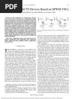 Modeling of FACTS Devices Based On SPWM VSCs