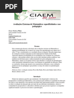 1258 avaliação externa