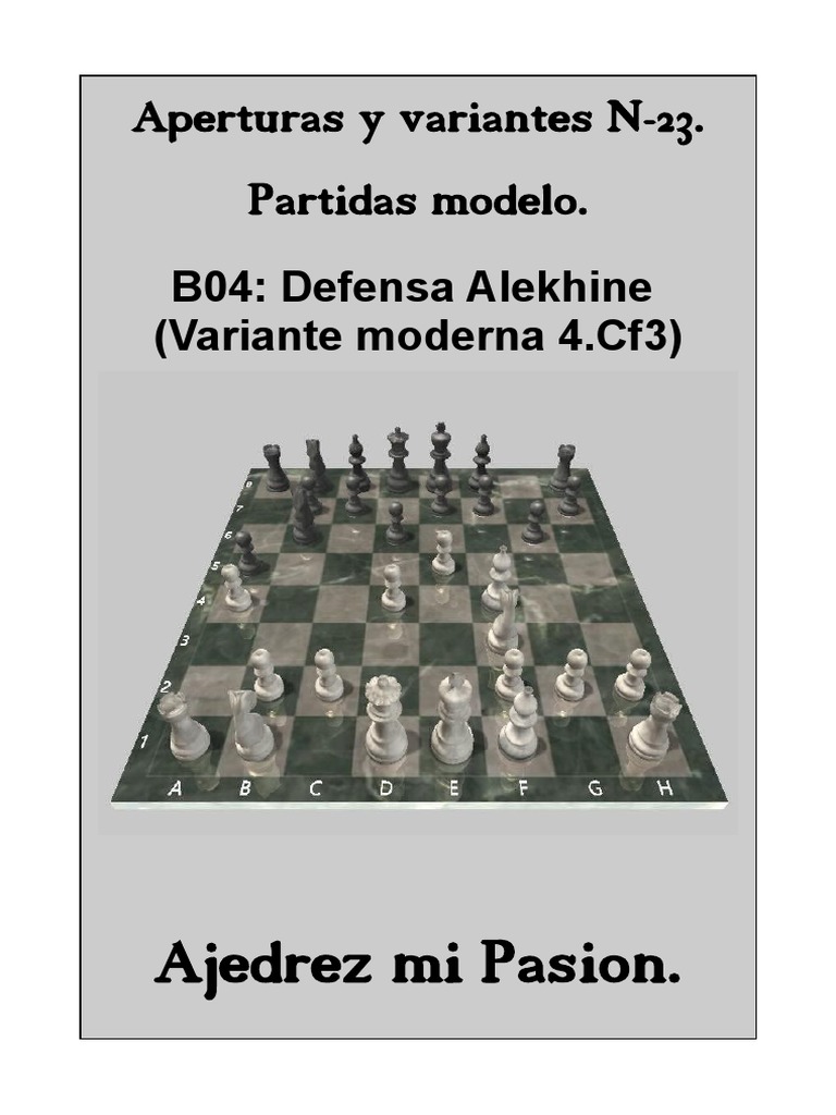 EL ATAQUE INDIO DE REY Presentación: 1.e4 c5 2  - Ajedrez 21