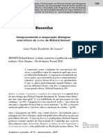 Doutorando analisa livro sobre cooperação