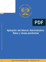 Aplicación Del Silencio Administrativo PDF