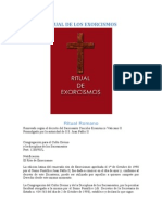 Ritual Del Exorcismo Catolico - Congregacion para El Culto Divino