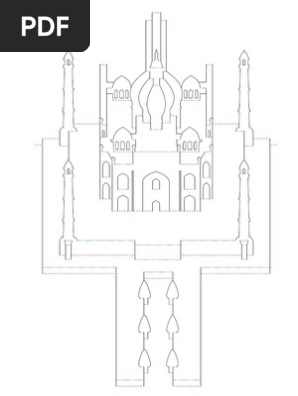 Taj Mahal Pop Up Card