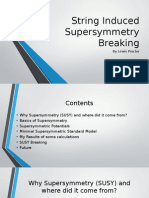 String Induced Supersymmetry Breaking - Pres_1