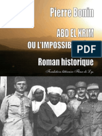 Bonin Pierre - Abd El Krim Ou L'impossible Rêve