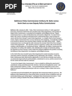 Download BPD Deputy Commissioner Announcement by BPD Media Relations SN253339689 doc pdf