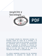 Negocio y Sociologia