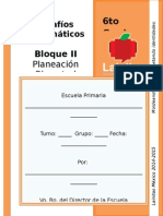 6to GrASDAado - Bloque 2 - Desafíos Matemáticos