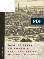  Un Momento Historiografico Jacques Revel