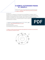 Trabajo de Química