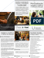 Folder Pos Graduacao