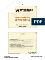 investigacion de accidente