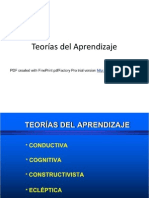 Teorías Del Aprendizaje