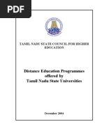 Download Distance Education Programmes in TN Universities by kailasasundaram SN25336006 doc pdf