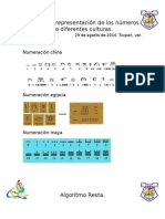 Formas de Representaciã N de Los Nãºmeros de Diferentes Culturas