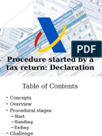 Tax Procedure in Spain