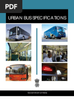 Urban Bus Specifications: Ministry of Urban Development Government of India