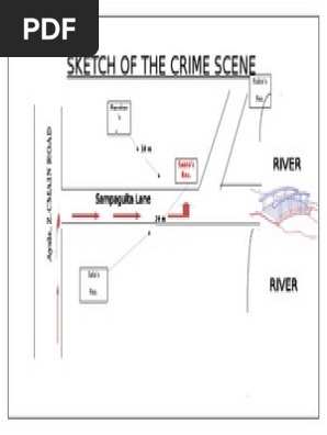 Sketch of the Crime Scene