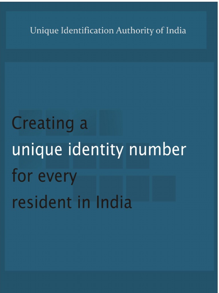 UIDAI: Transforming Identity Verification | PDF | Identity Document ...