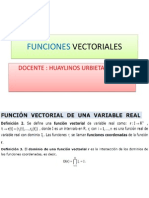 Funciones Vectoriales