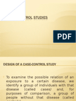 Case - Control Studies