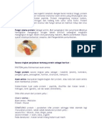 Protein Adalah Senyawa Organik Kompleks Dengan Berat Molekul Tinggi