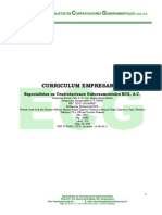 Curriculum Empresarial ECG