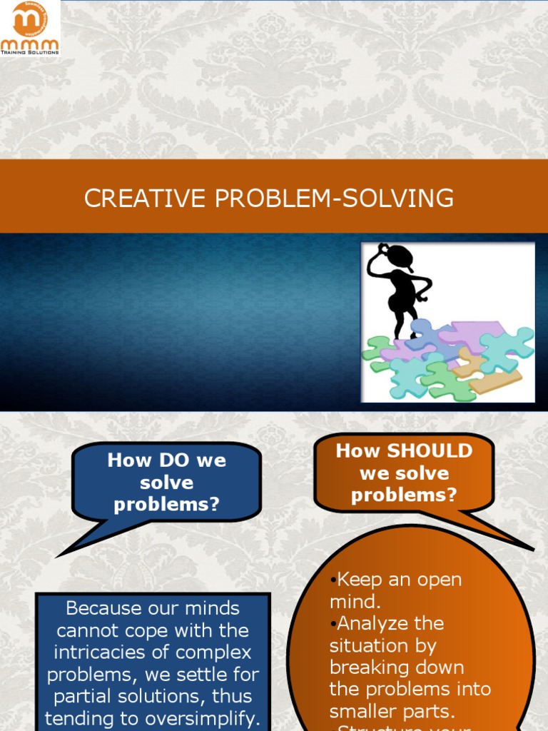 creative problem solving pdf