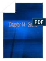 Chapter 14 - Sound