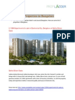 PropLadder Properties in Bangalore