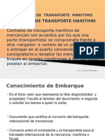 Contrato de Transporte Marítimo