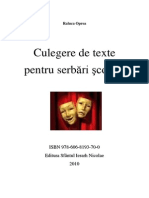 Culegere de texte pentru serbari scolare