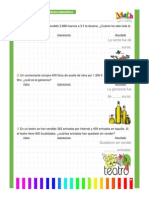 Colección de Problemas 6º Primaria