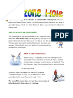 The Ozone Hole - Self Study