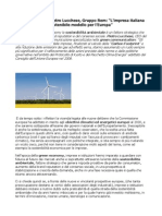 Green economy, Pietro Lucchese, Gruppo Rem