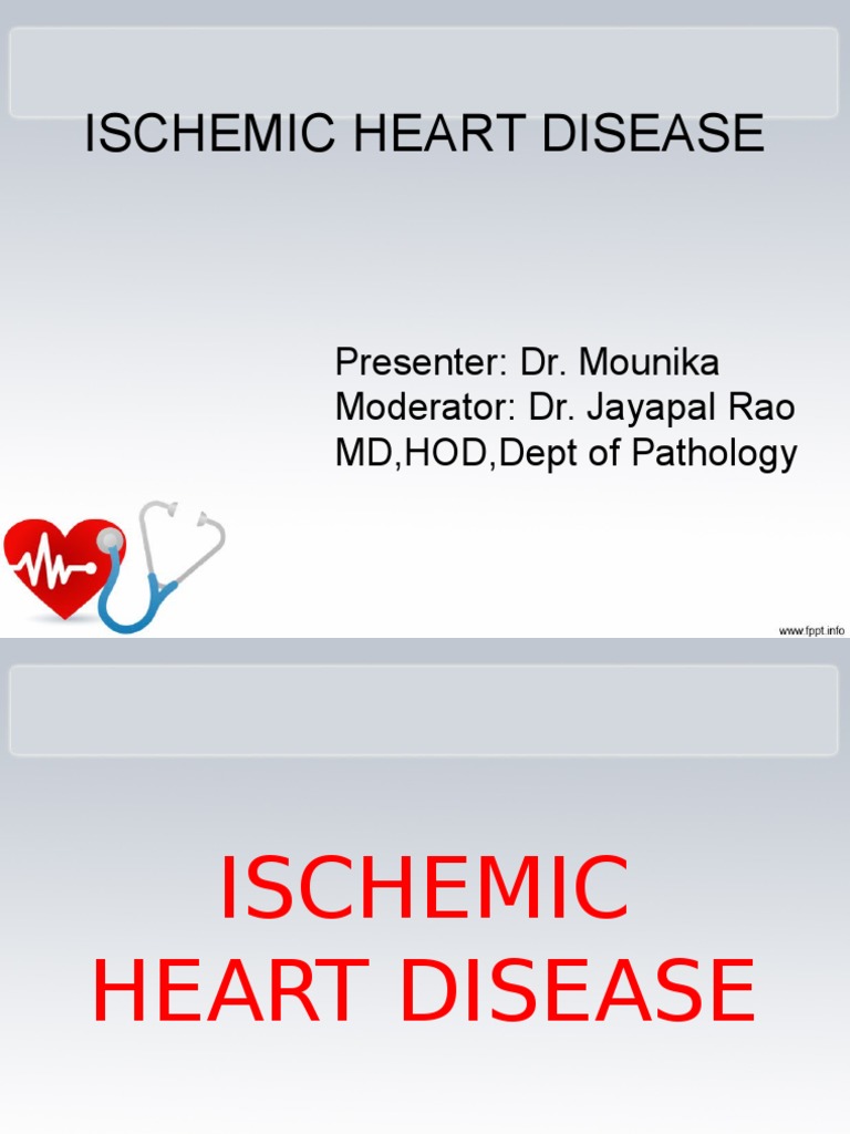 Ischemic Heart Disease Overview | PDF | Angina Pectoris | Coronary ...