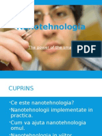 Nanotehnologia Proiect Power Point