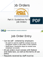 Guidelines Job Orders EEO Compliance