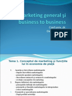 Curs Marketing General Si Business To Business