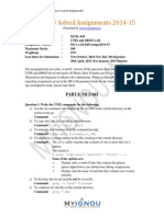 MCSL-045 Solved Assignments 2014-15